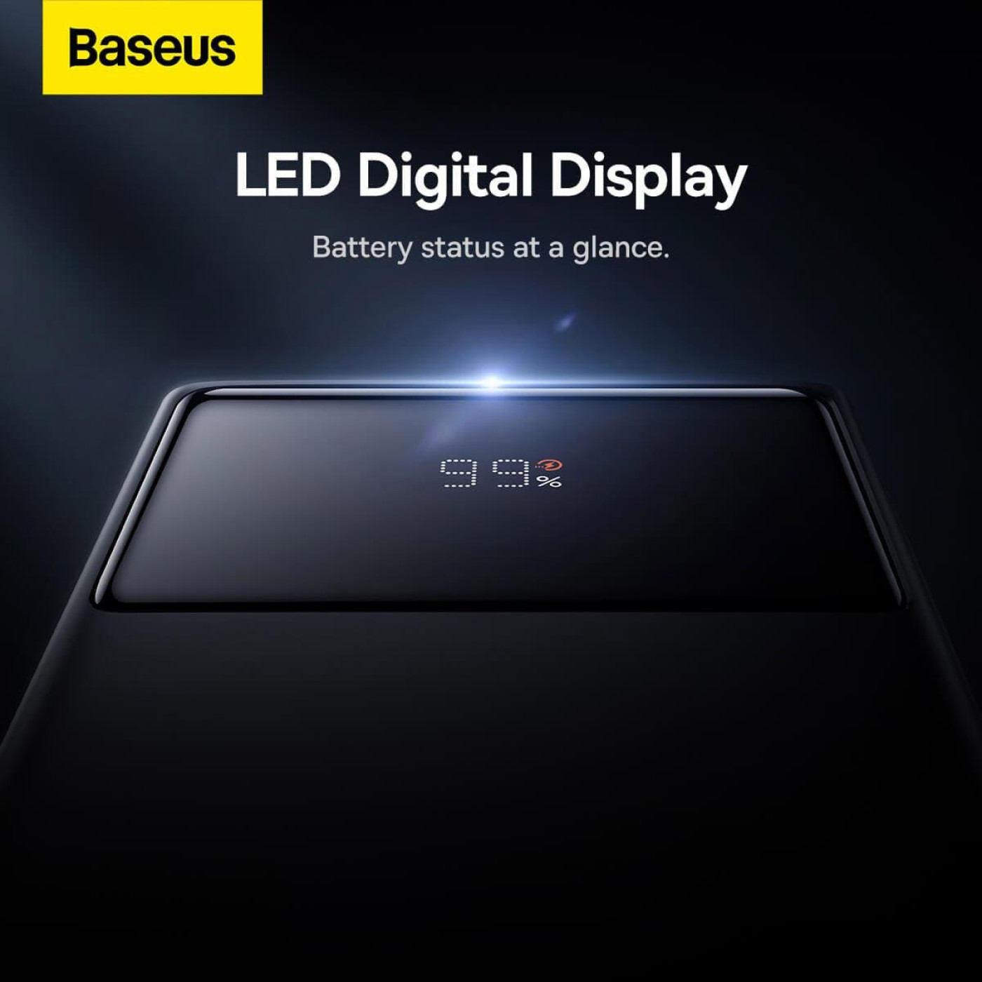 Павербанк Baseus Star Lord Display Black 20 000 mAh / 22.5 Вт (PPXJ080001)
