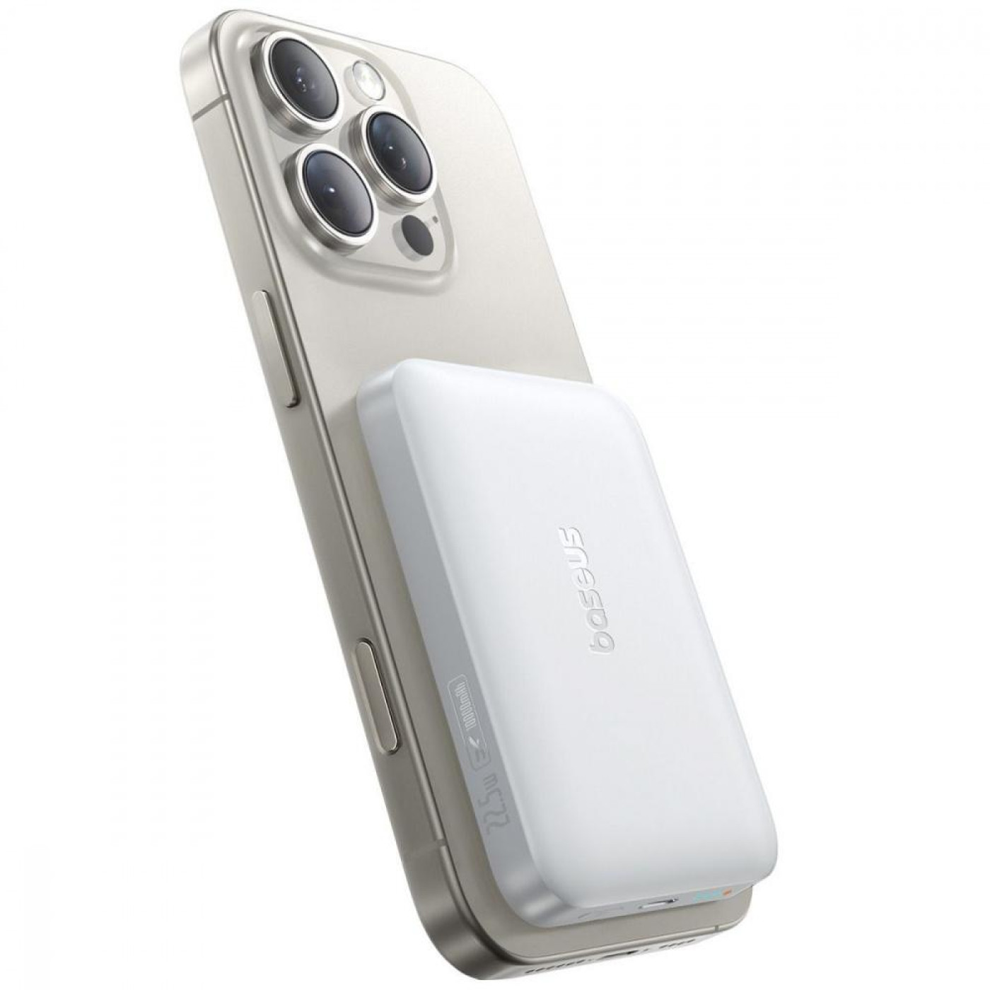 Павербанк Baseus EnerFill Ultra-Mini White 10 000 mAh / 22.5 Вт (P1008210E213-00)