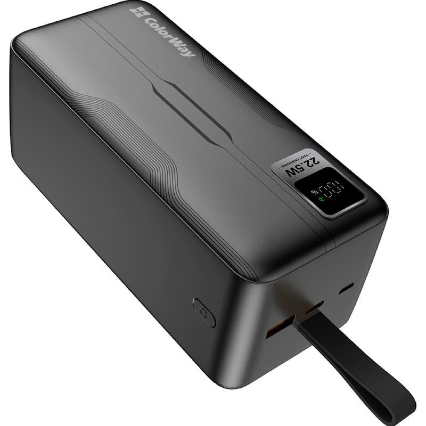 Павербанк ColorWay Black 50 000 mAh / 22.5 Вт (CW-PB500LPC5BK-PDD)