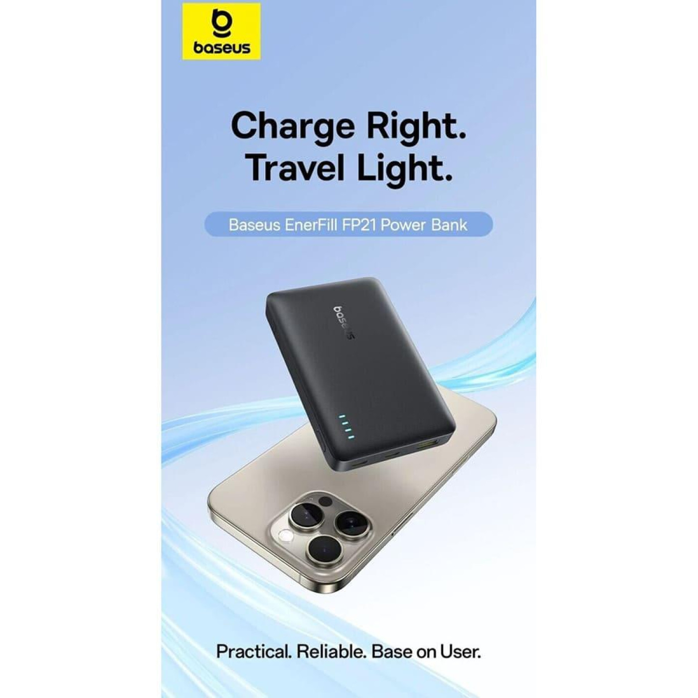 Павербанк Baseus EnerFill Bipow2 Pro Black 10 000 mAh / 22.5 Вт (P1008210D123-00)