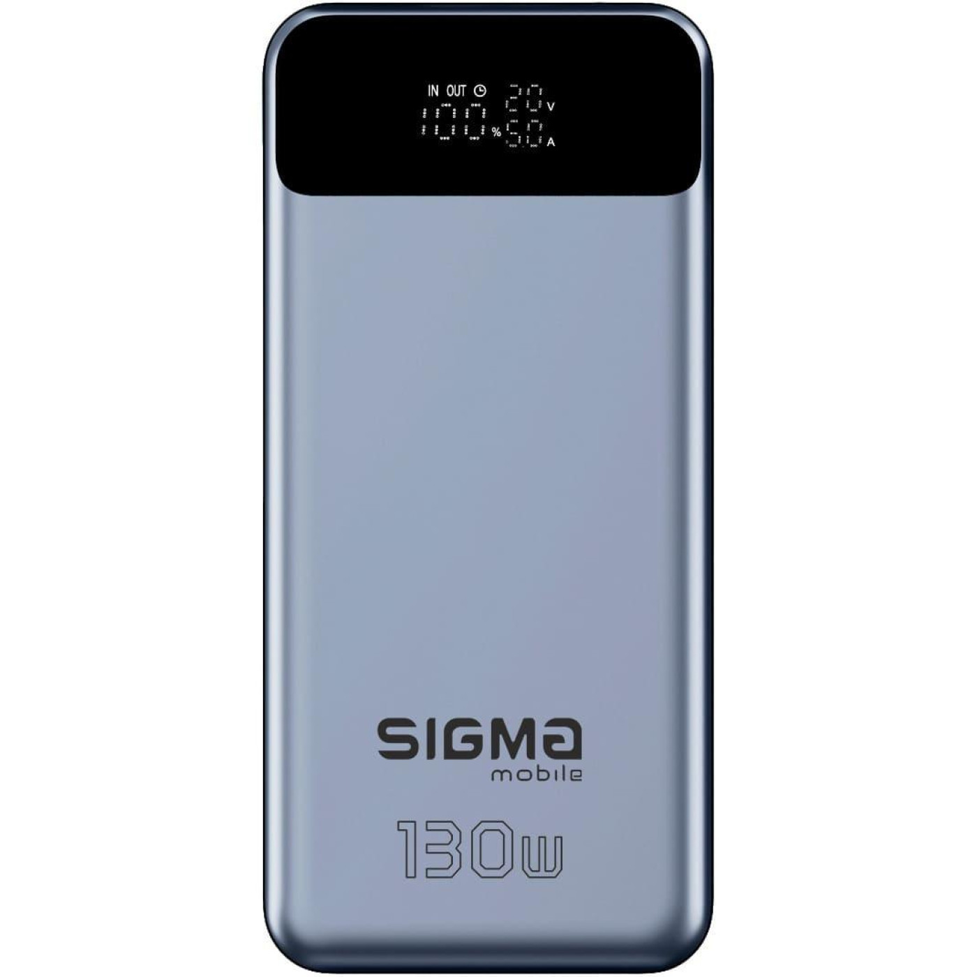 Павербанк Sigma Silver 30 000 mAh / 130 Вт (4827798479117)