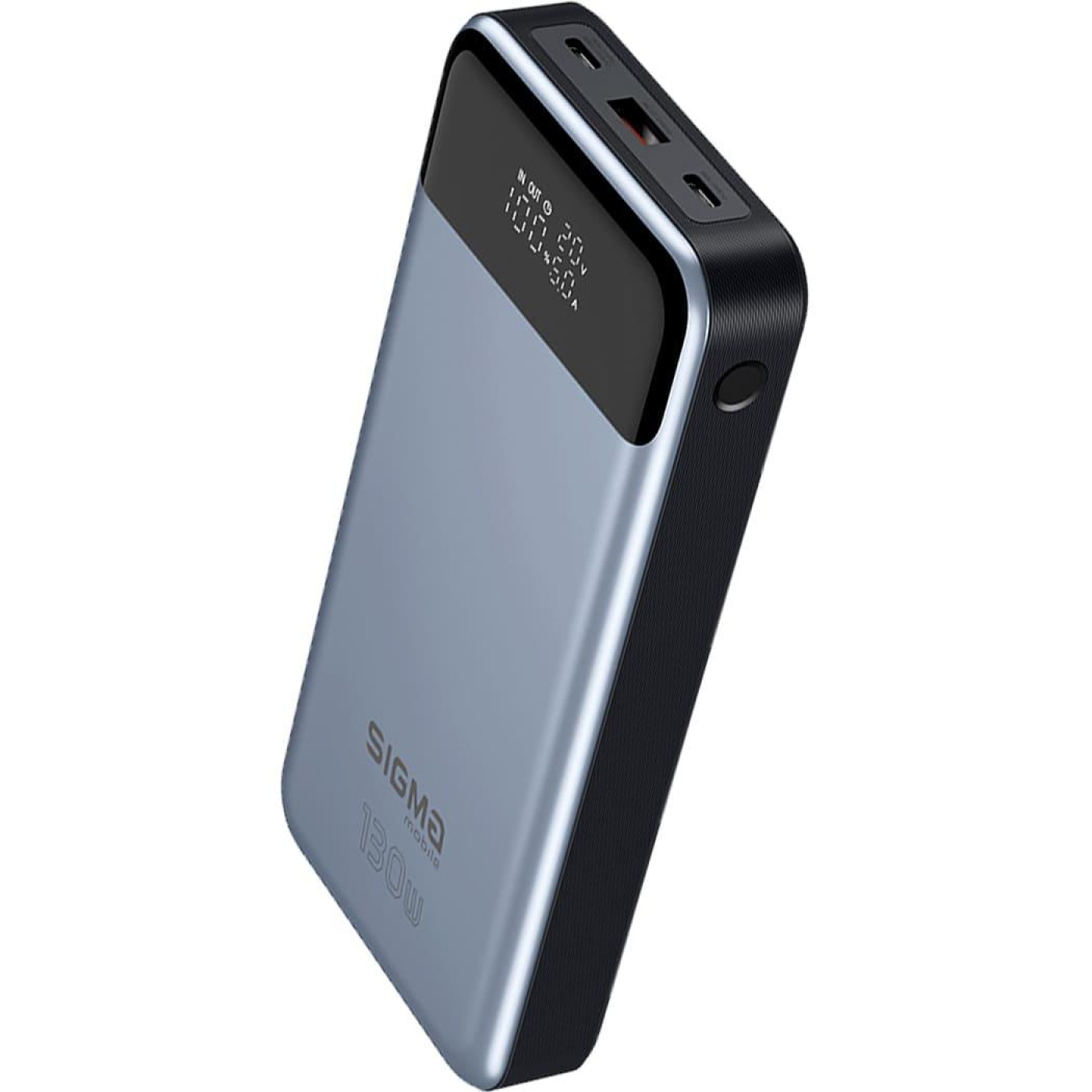 Павербанк Sigma Silver 30 000 mAh / 130 Вт (4827798479117)