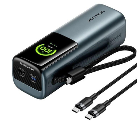 Павербанк Vention Gray 27 000 mAh / 200 Вт (FKGH0)