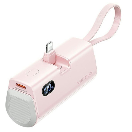 Павербанк Vention Pink 4800 mAh / 22.5 Вт (FHRP0)