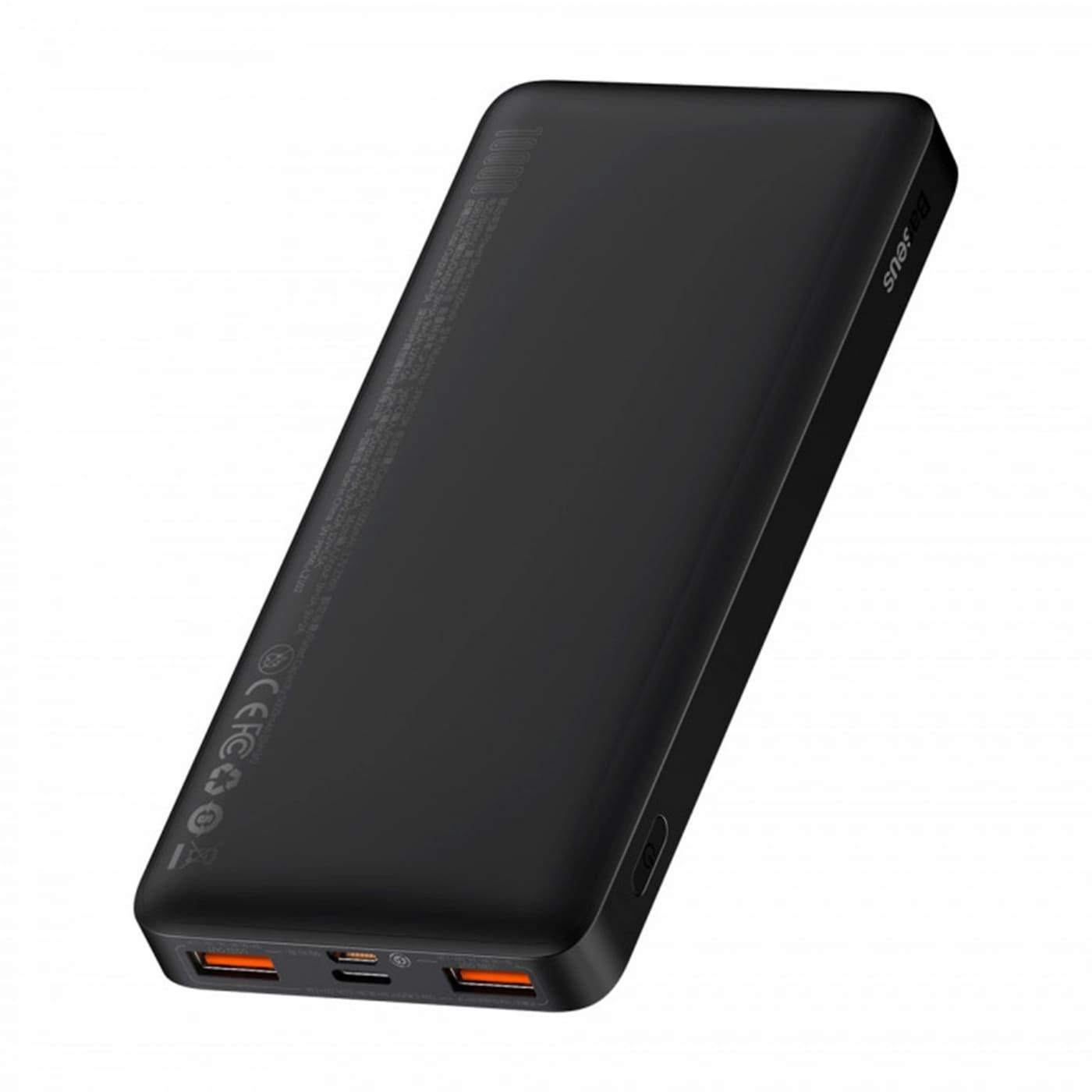 Павербанк Baseus Bipow Digital Display Fast Charge Power Bank 10000mAh 20W Black Overseas Edition 10 000 mAh / 20 Вт (PPBD050301)