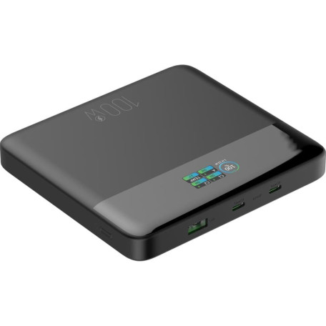 Павербанк ATRIA Black 20 000 mAh / 100 Вт (WPD-X11)