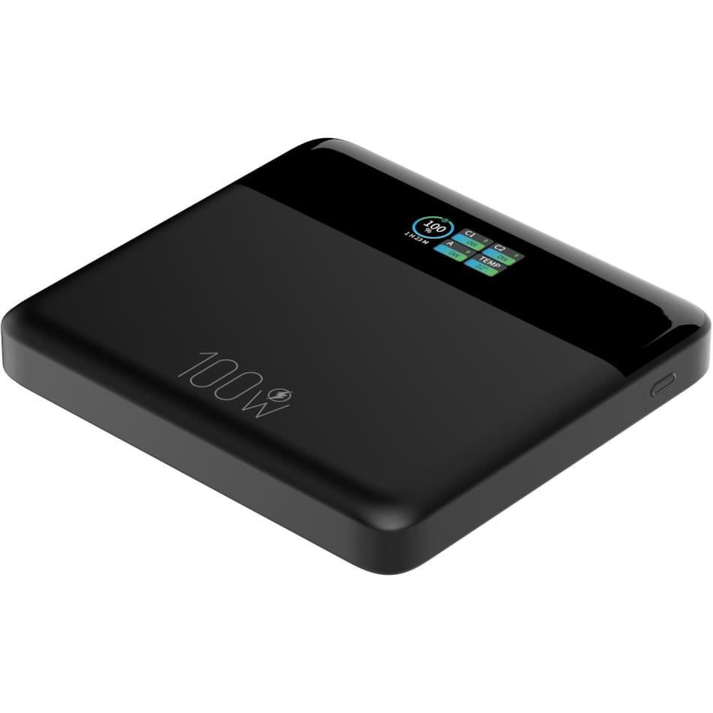 Павербанк ATRIA Black 20 000 mAh / 100 Вт (WPD-X11)