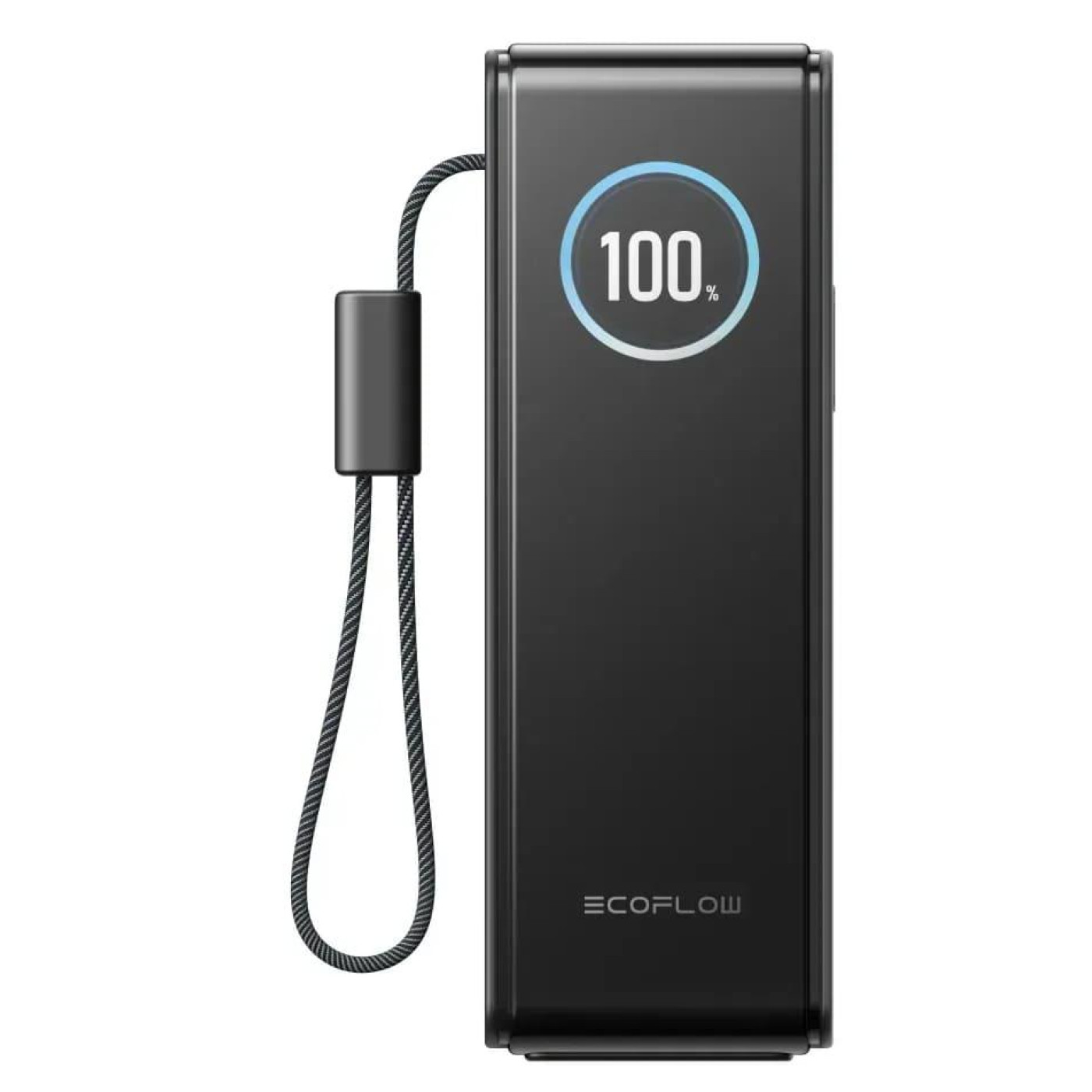 Павербанк EcoFlow RAPID Power Bank з кабелями Black 25 000 mAh / 170 Вт (EF-RAPID25K100W-B-EU)