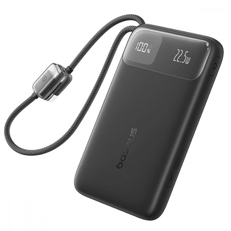 Павербанк Baseus EnerFill FC11 Digital Display Black 10 000 mAh / 22.5 Вт (E0030400)