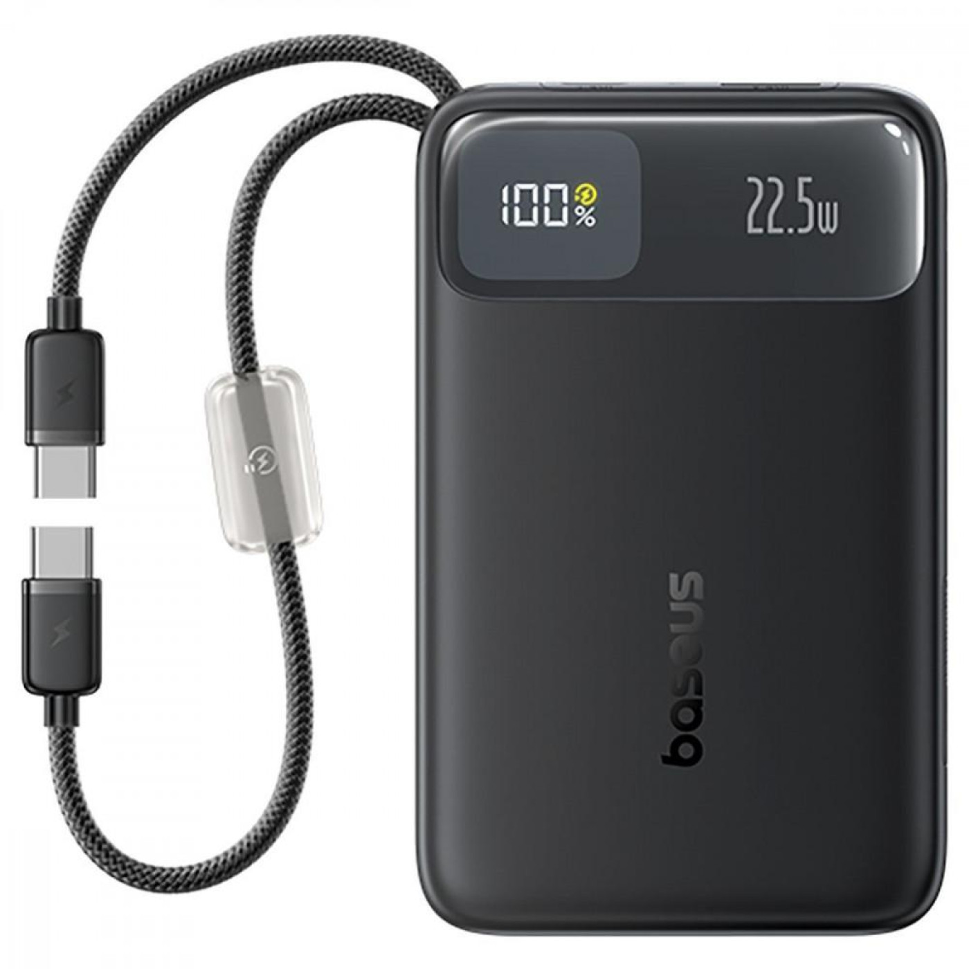 Павербанк Baseus EnerFill FC11 Digital Display Black 10 000 mAh / 22.5 Вт (E0030400)