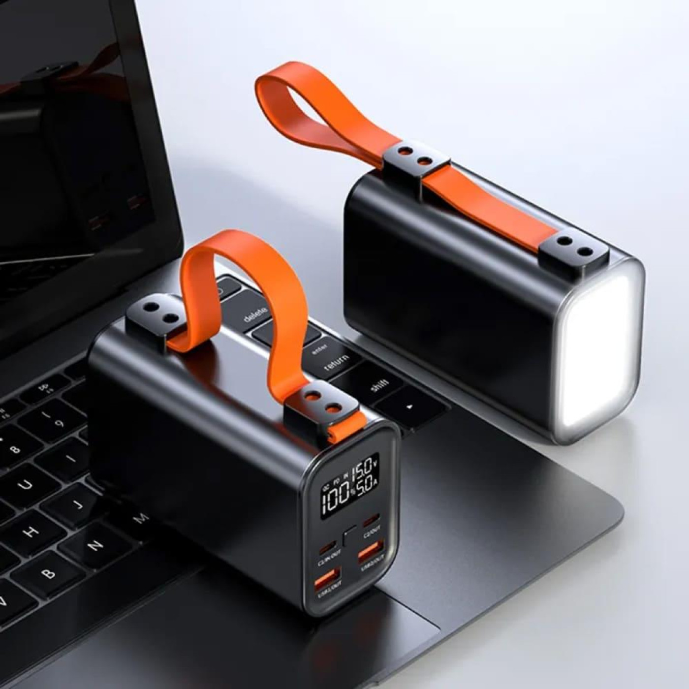 Павербанк ATRIA 30000mAh 100W Black (WPD-100) FR