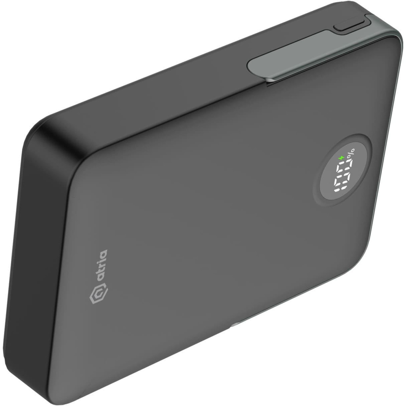 Павербанк ATRIA Black 10 000 mAh / 15 Вт (WPD-W57B)