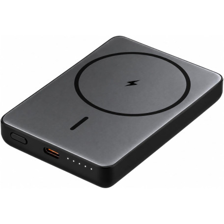 Павербанк ATRIA Black 10 000 mAh / 15 Вт (WPD-W72B)
