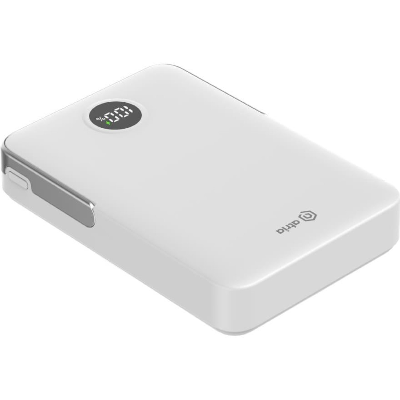 Павербанк ATRIA Magnetic White 10 000 mAh / 15 Вт (WPD-W57)