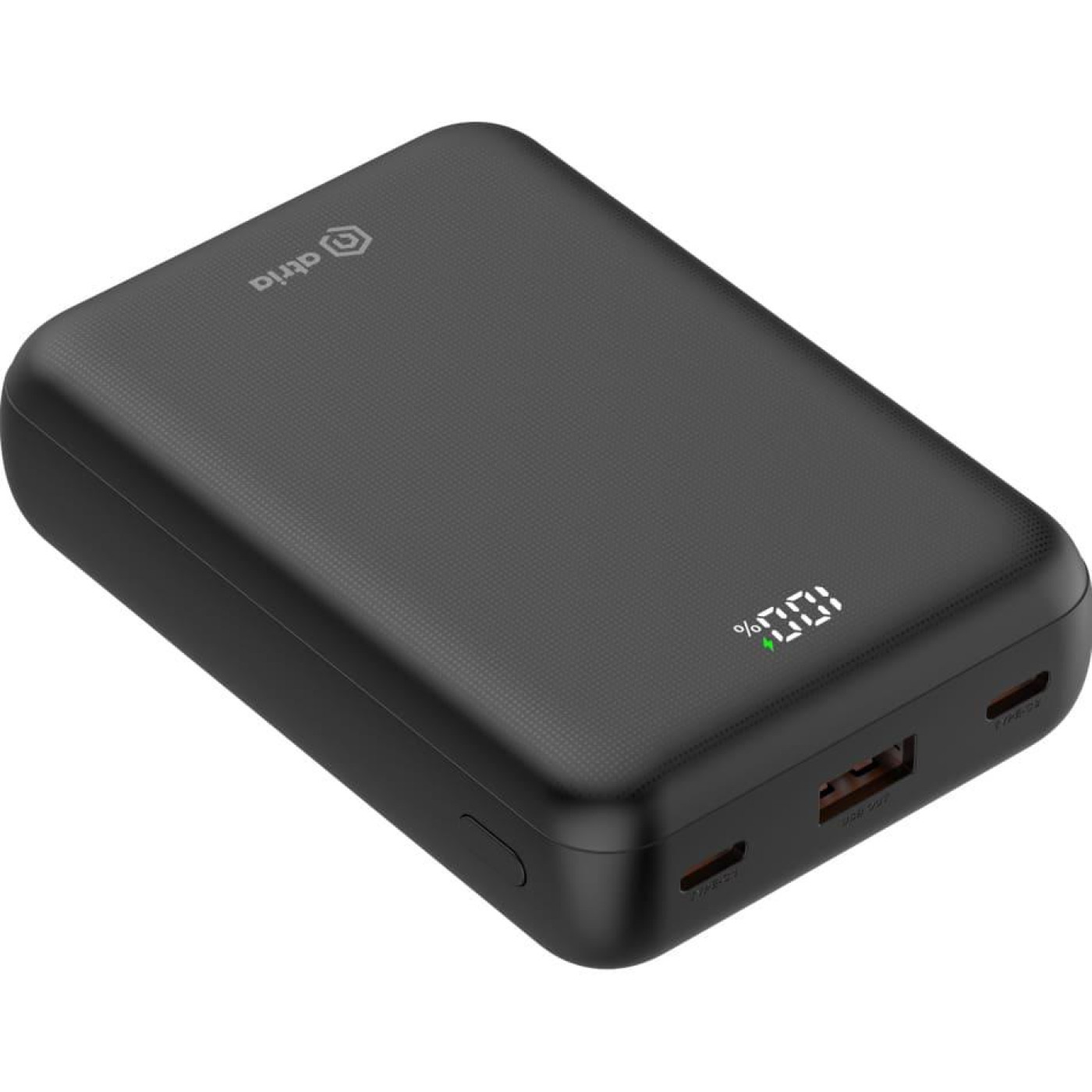 Павербанк ATRIA Black 20 000 mAh / 22.5 Вт (WPD-P92)