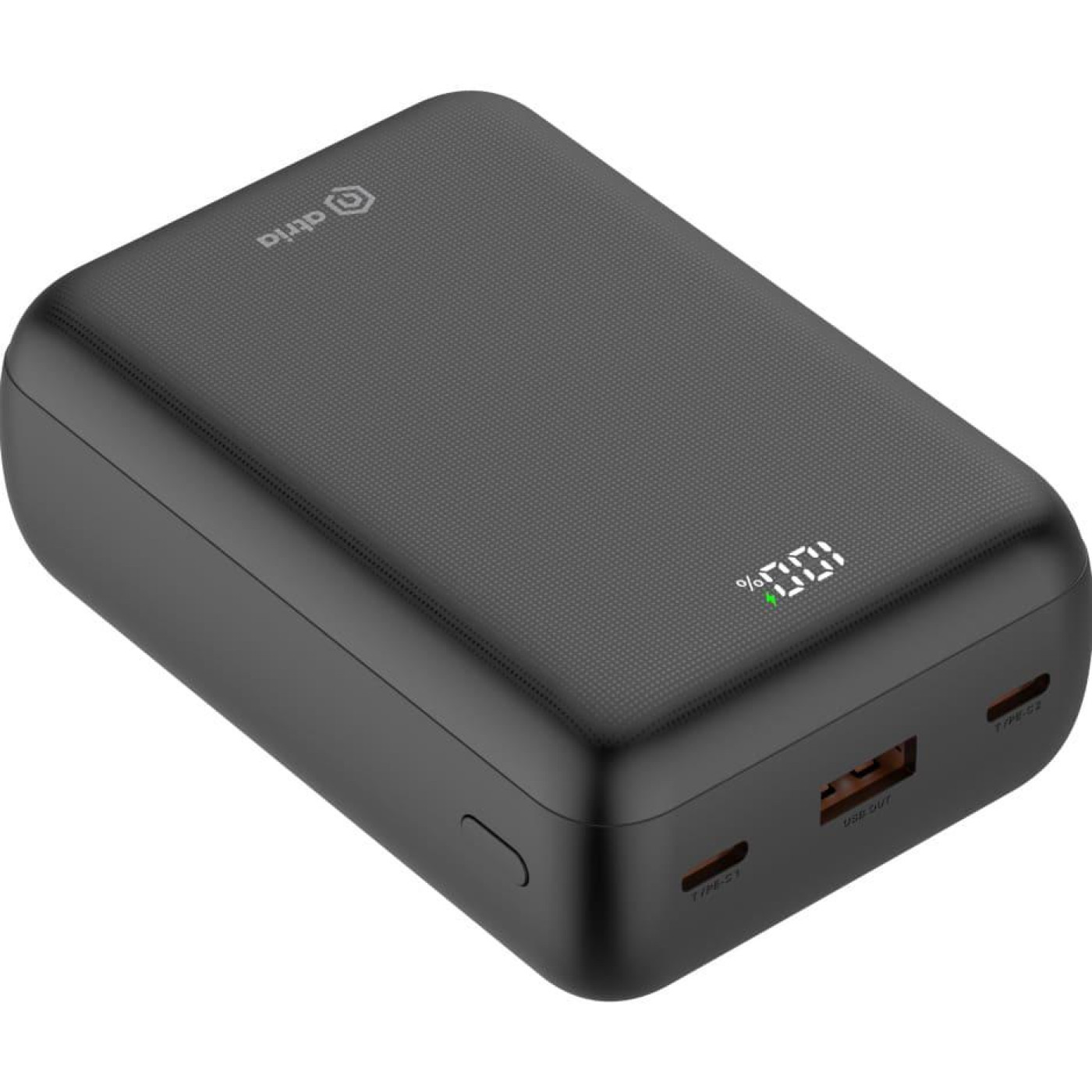 Павербанк ATRIA Black 30 000 mAh / 22.5 Вт (WPD-P93)