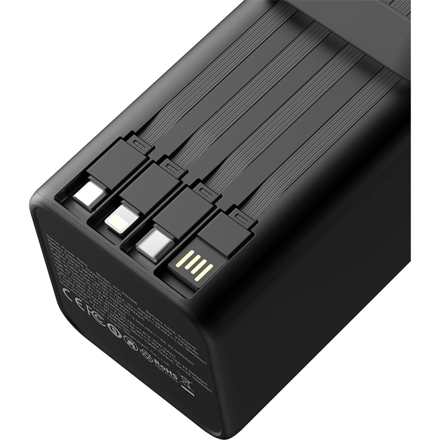 Павербанк XO Black 50 000 mAh / 15 Вт (XO-PR286)