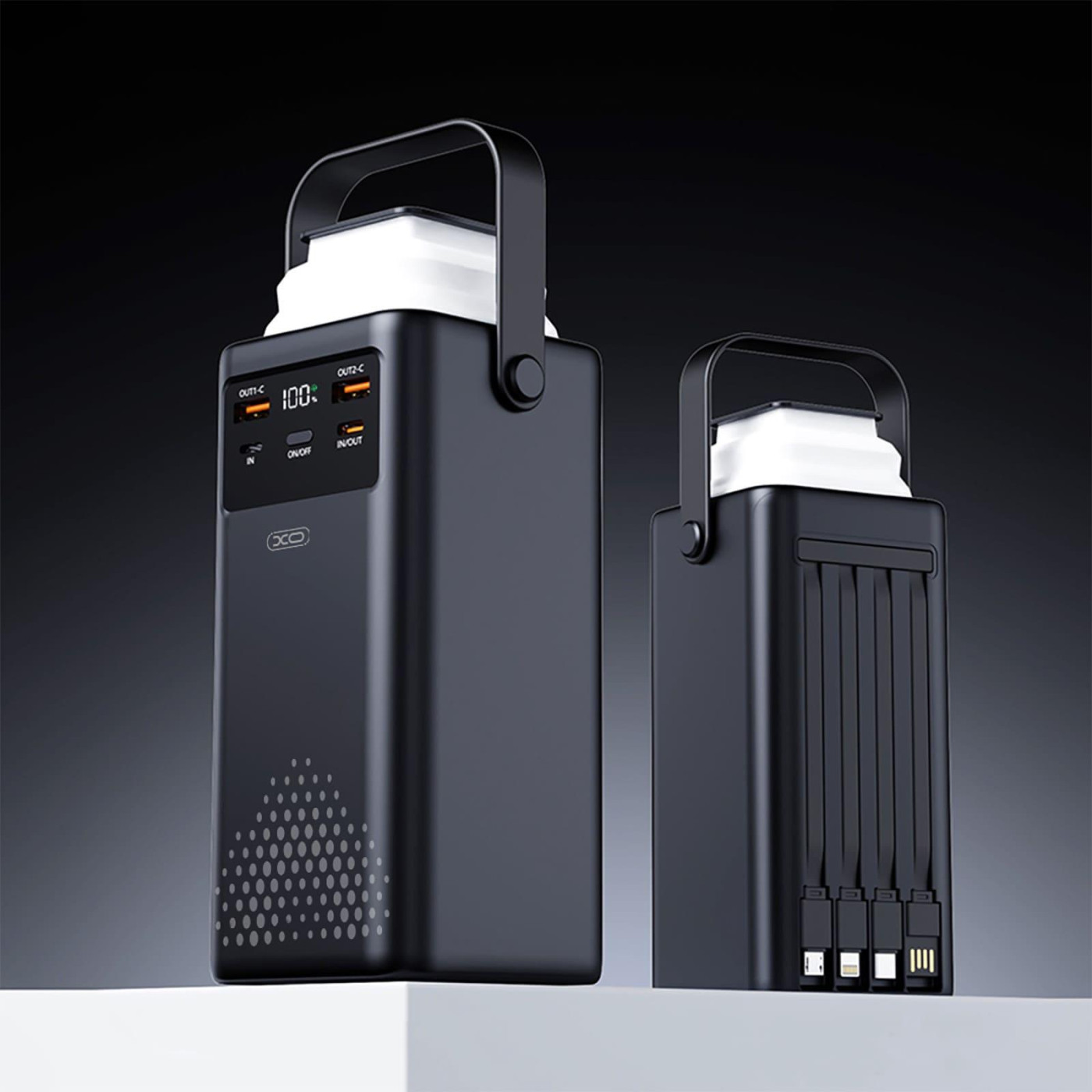 Павербанк XO Black 50 000 mAh / 15 Вт (XO-PR286)
