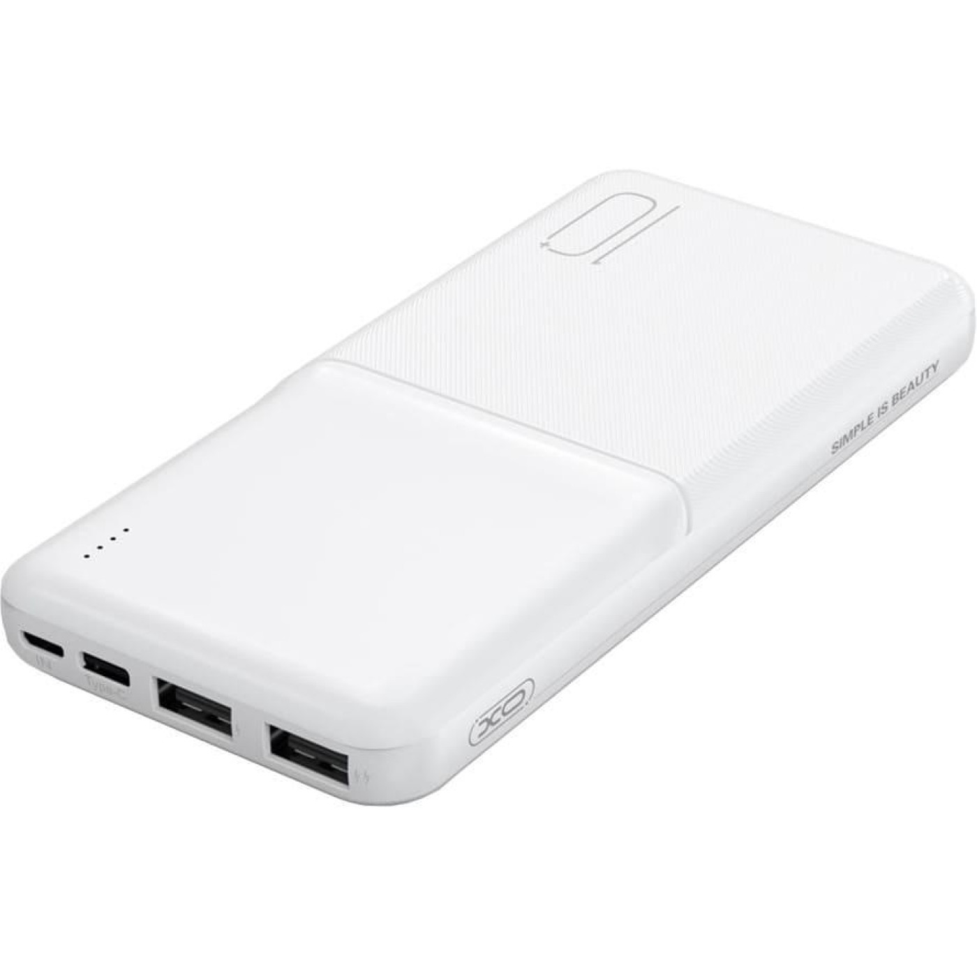 Павербанк XO White 10 000 mAh / (XO-PR251)