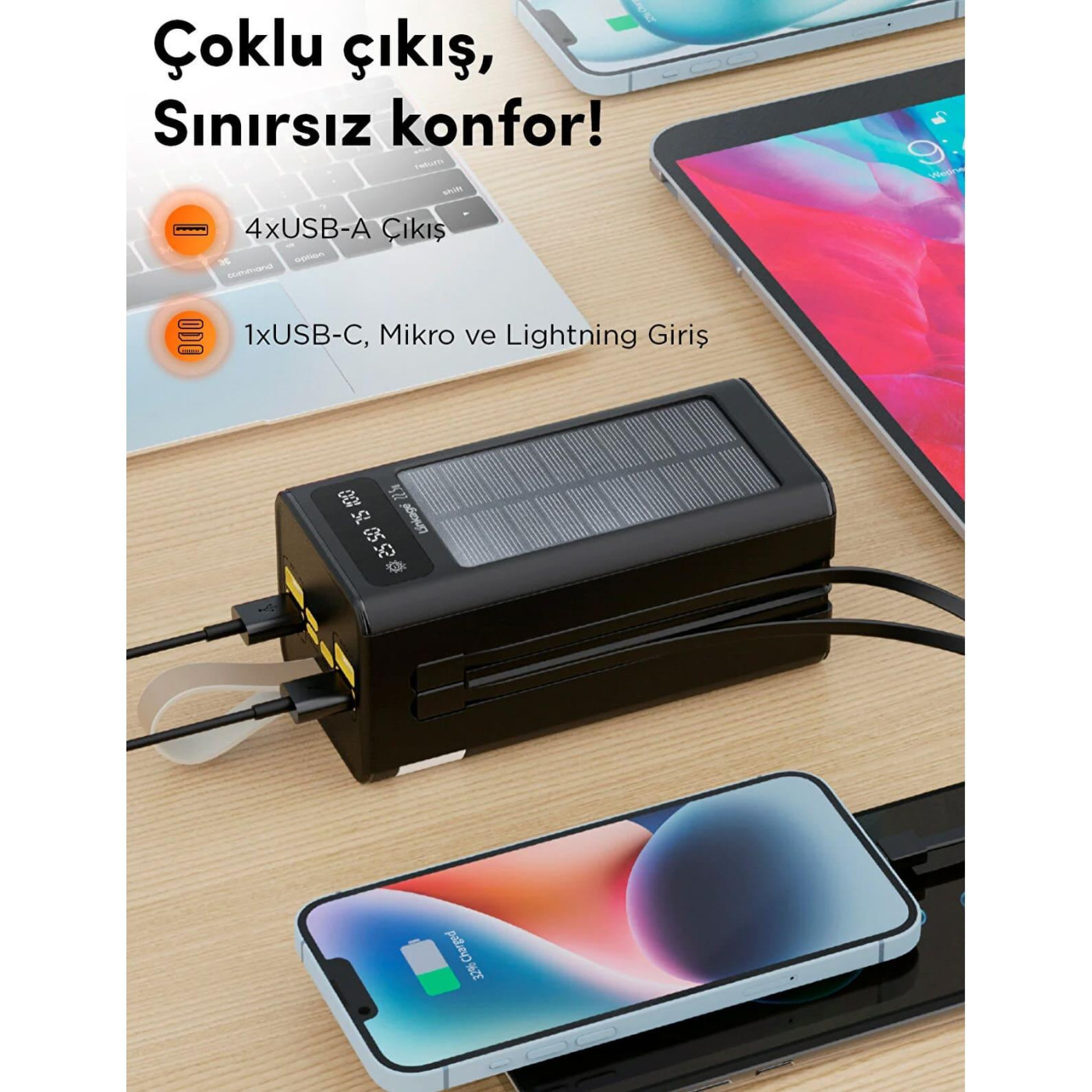 Павербанк Patriot Black 50 000 mAh / (Linkage LKP-47)