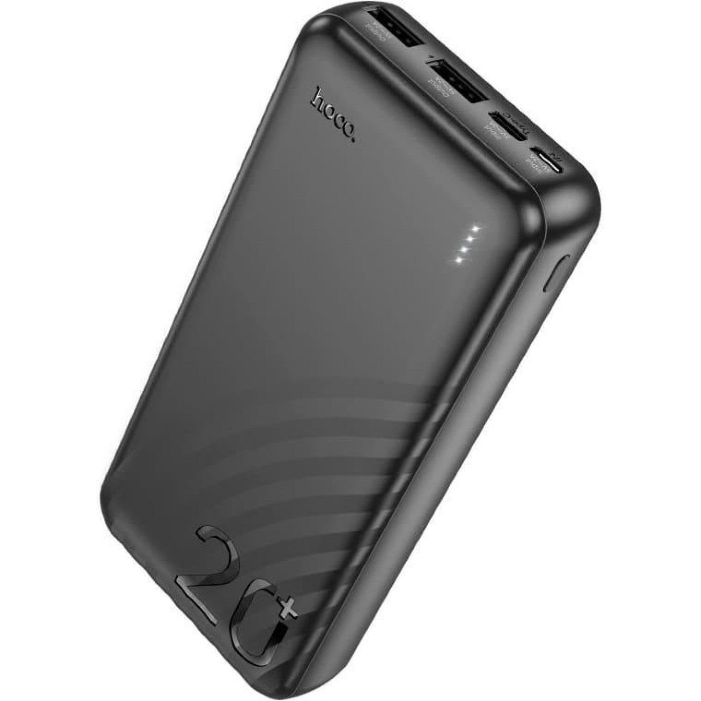 Павербанк Hoco Black 20 000 mAh / J123A)