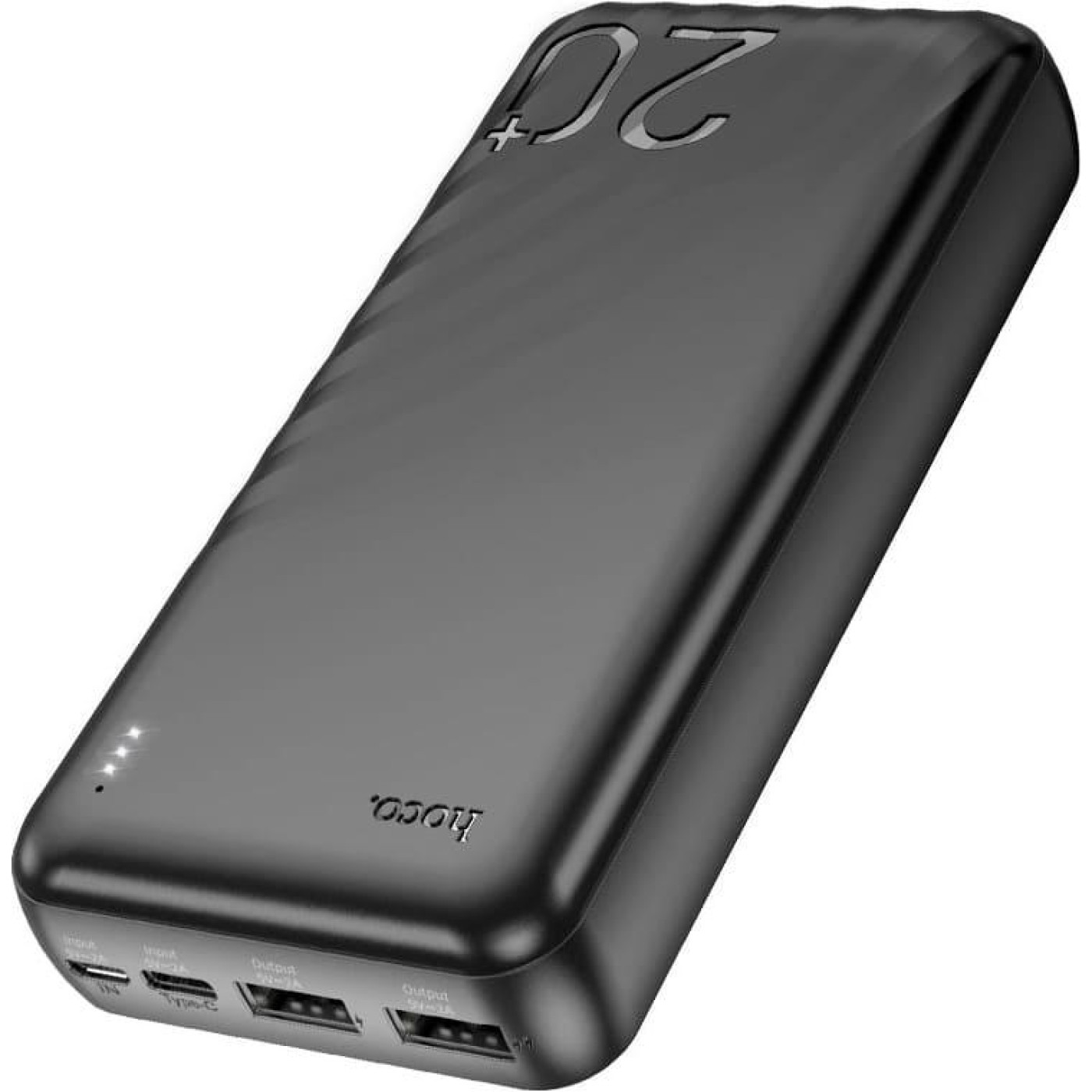 Павербанк Hoco Black 20 000 mAh / J123A)