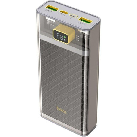 Павербанк Hoco Gray 20 000 mAh / 15 Вт J103A)