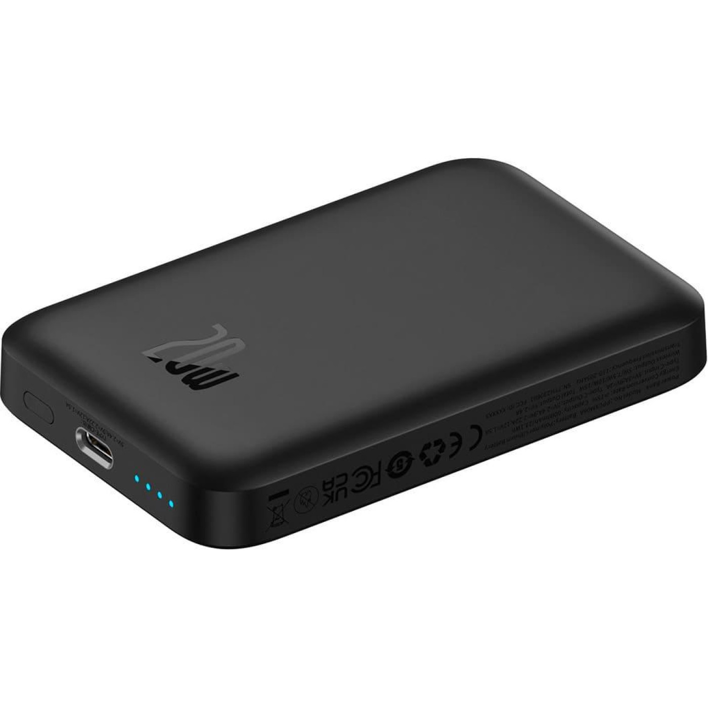 Павербанк Baseus Magnetic Wireless Mini Air Black 6 000 mAh / 20 Вт (P10059002113-00)