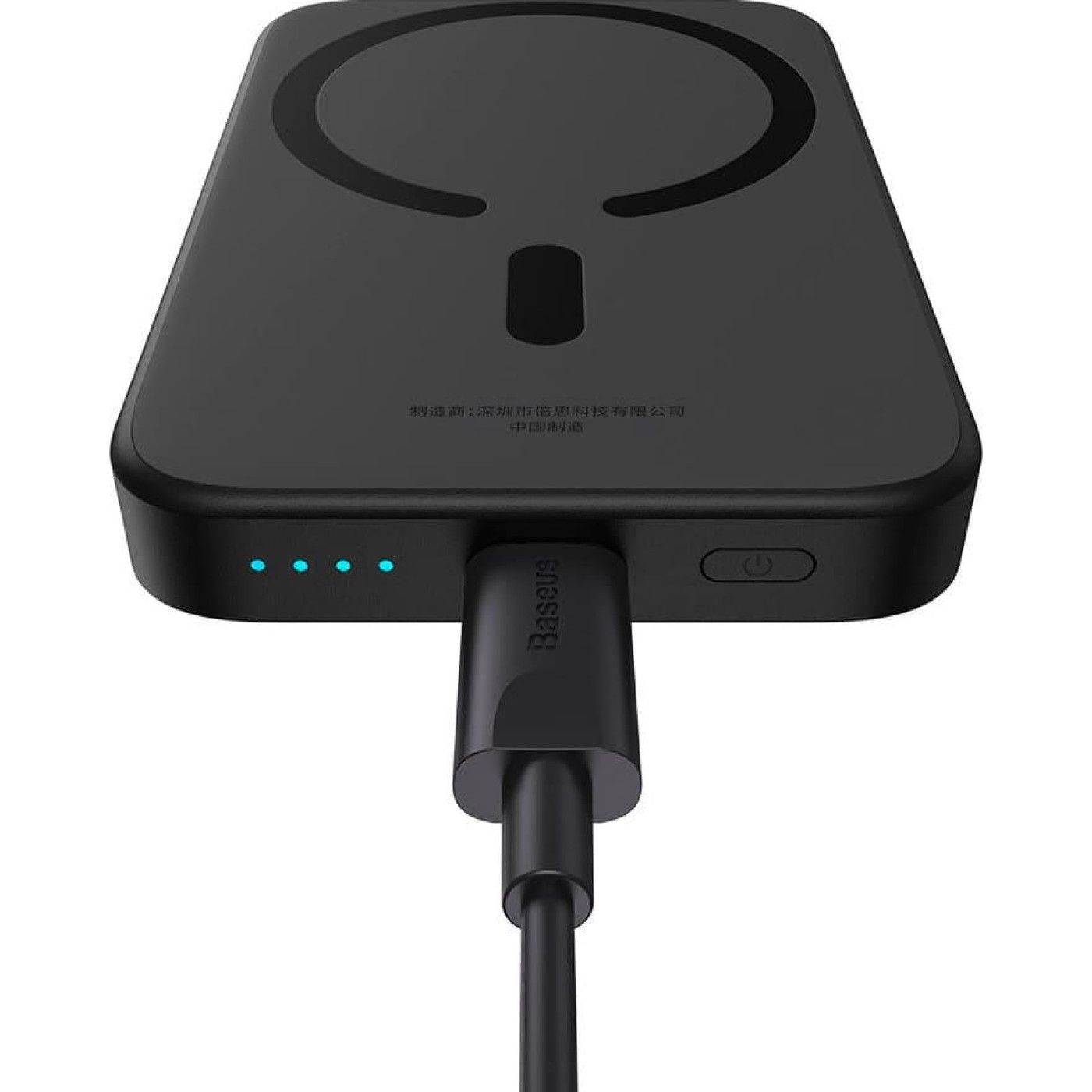 Павербанк Baseus Magnetic Wireless Mini Air Black 6 000 mAh / 20 Вт (P10059002113-00)