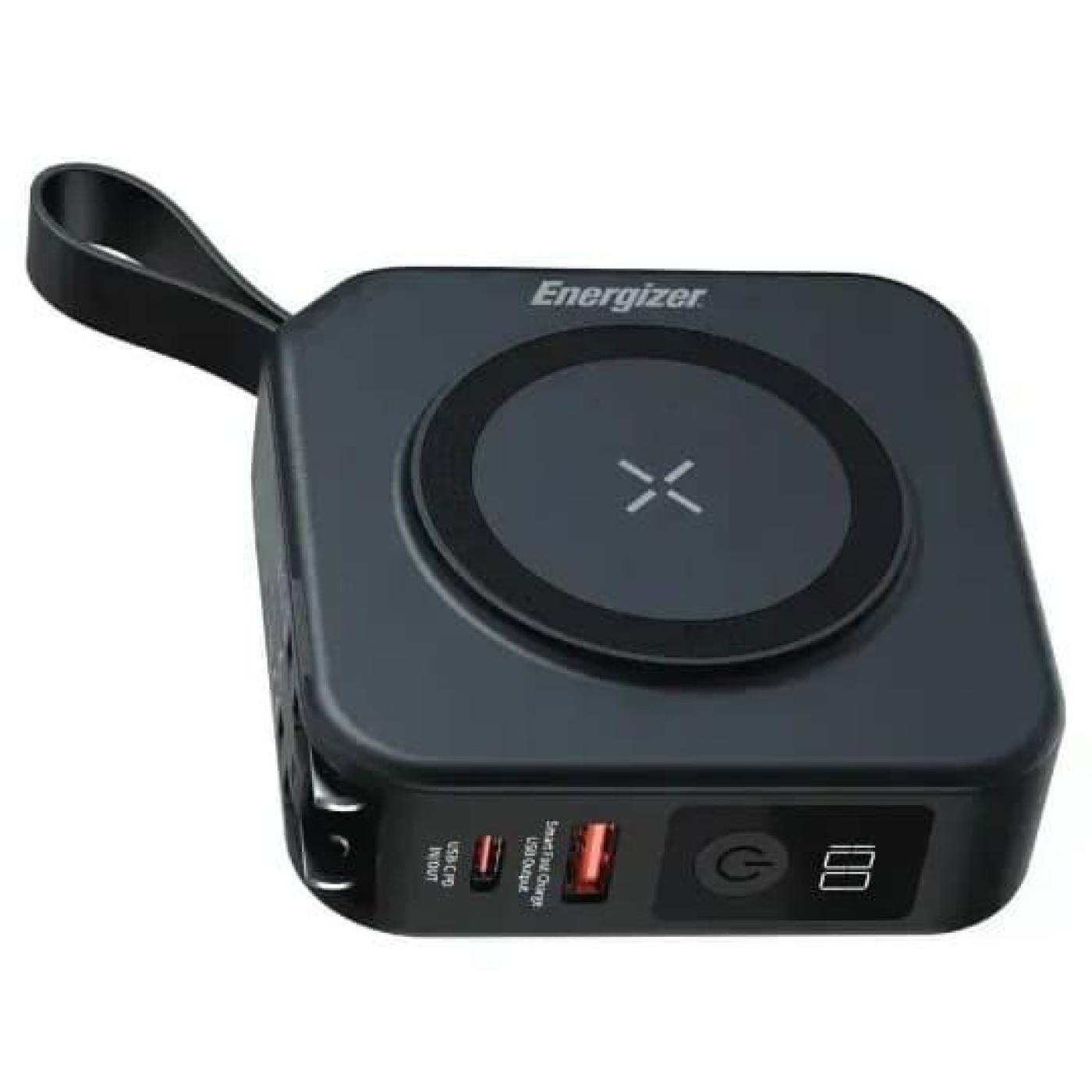 Павербанк Energizer Magnetic Black 10 000 mAh / 20 Вт (QM10001AC)