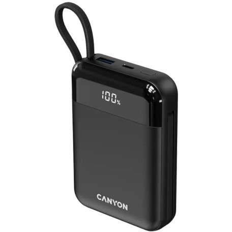 Павербанк Canyon OnPower Black 10 000 mAh / 15 Вт (CNS-CPB104B)