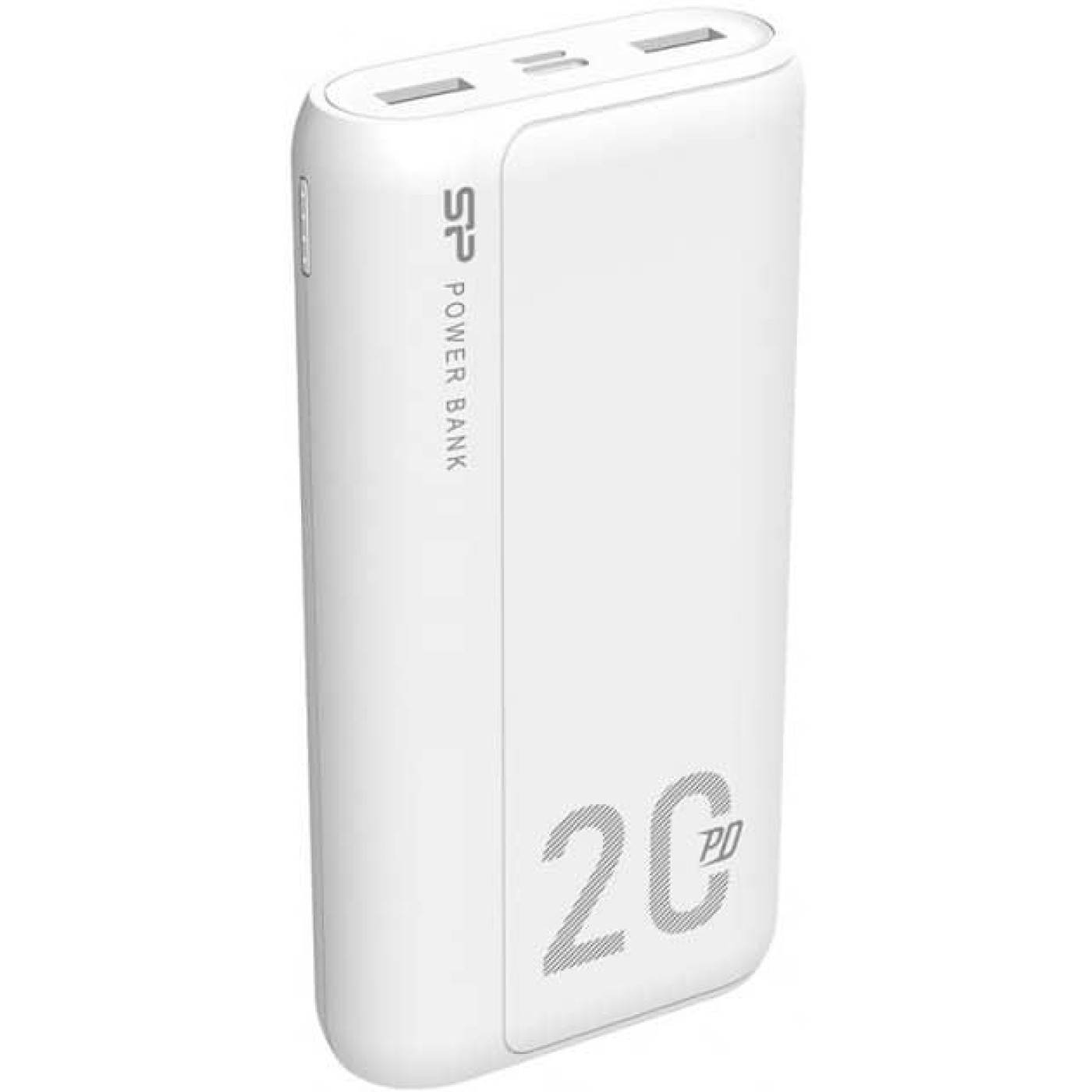 Павербанк Silicon Power White 20 000 mAh / 20 Вт (SP20KMAPBKGS150W)