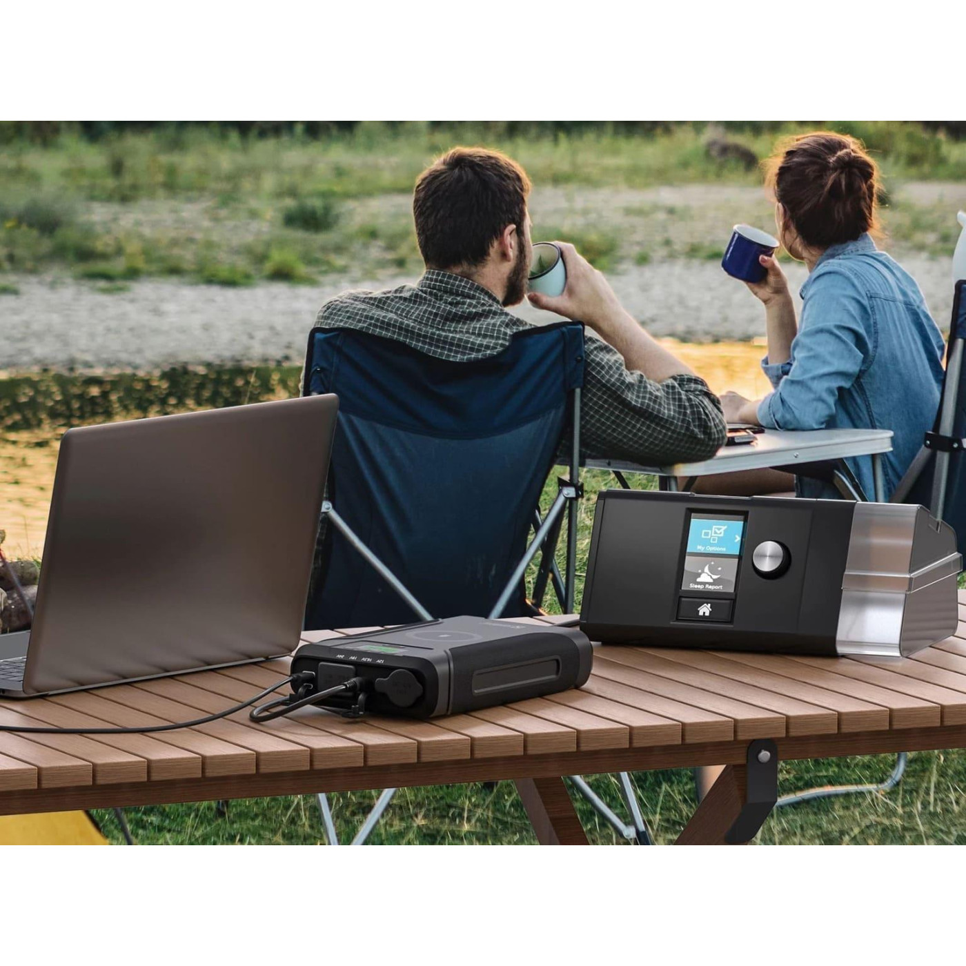 Павербанк Sandberg Black 76 800 mAh / 120 Вт (421-15)