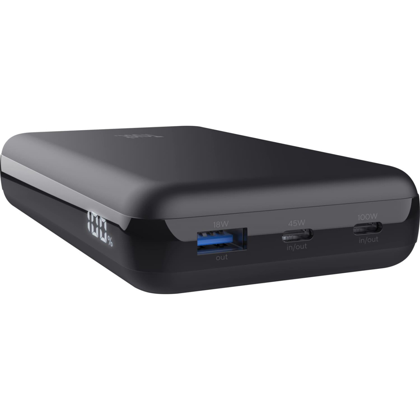 Павербанк Trust Black 20 000 mAh / 100 Вт (25240_TRUST)