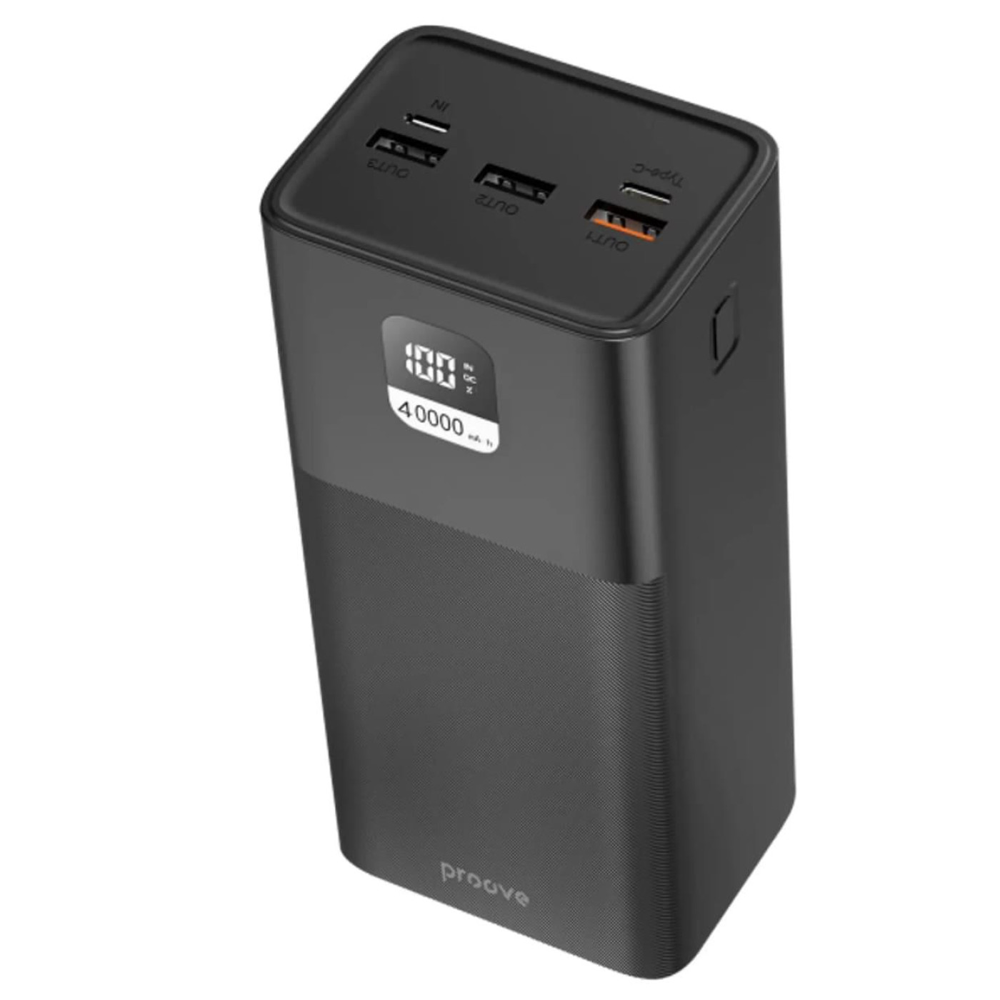 Павербанк Proove Giant Lite Black 40 000 mAh / 22.5 Вт (PBGI20312201)