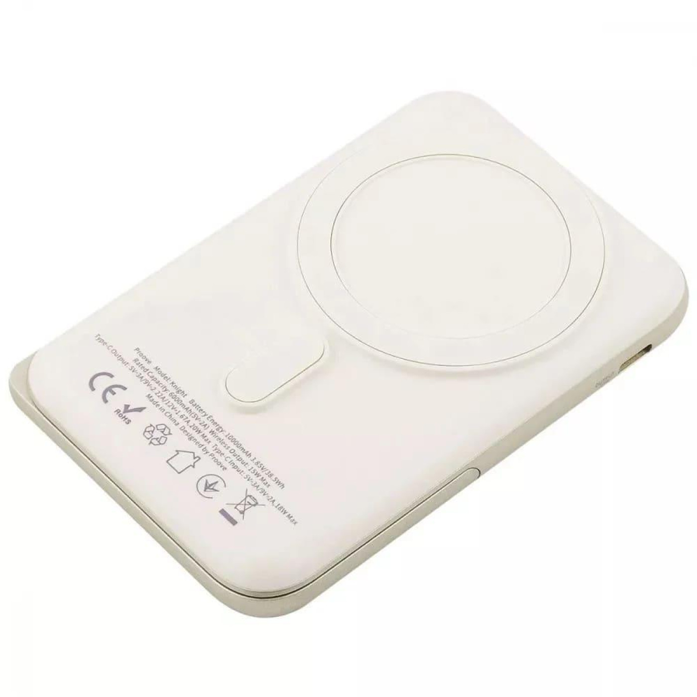 Павербанк Proove Knight Beige 10 000 mAh / 20 Вт (PBGI20012214)