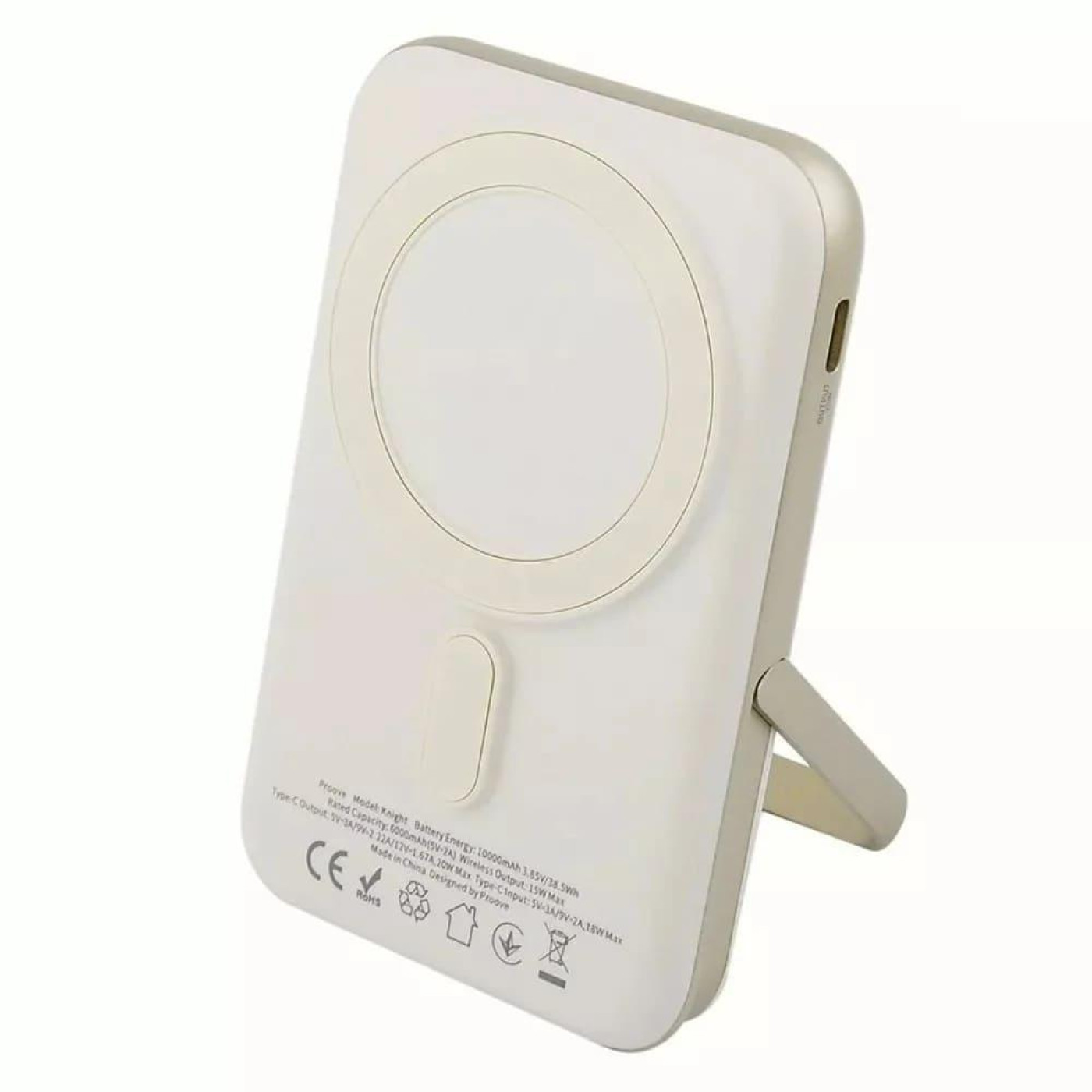 Павербанк Proove Knight Beige 10 000 mAh / 20 Вт (PBGI20012214)