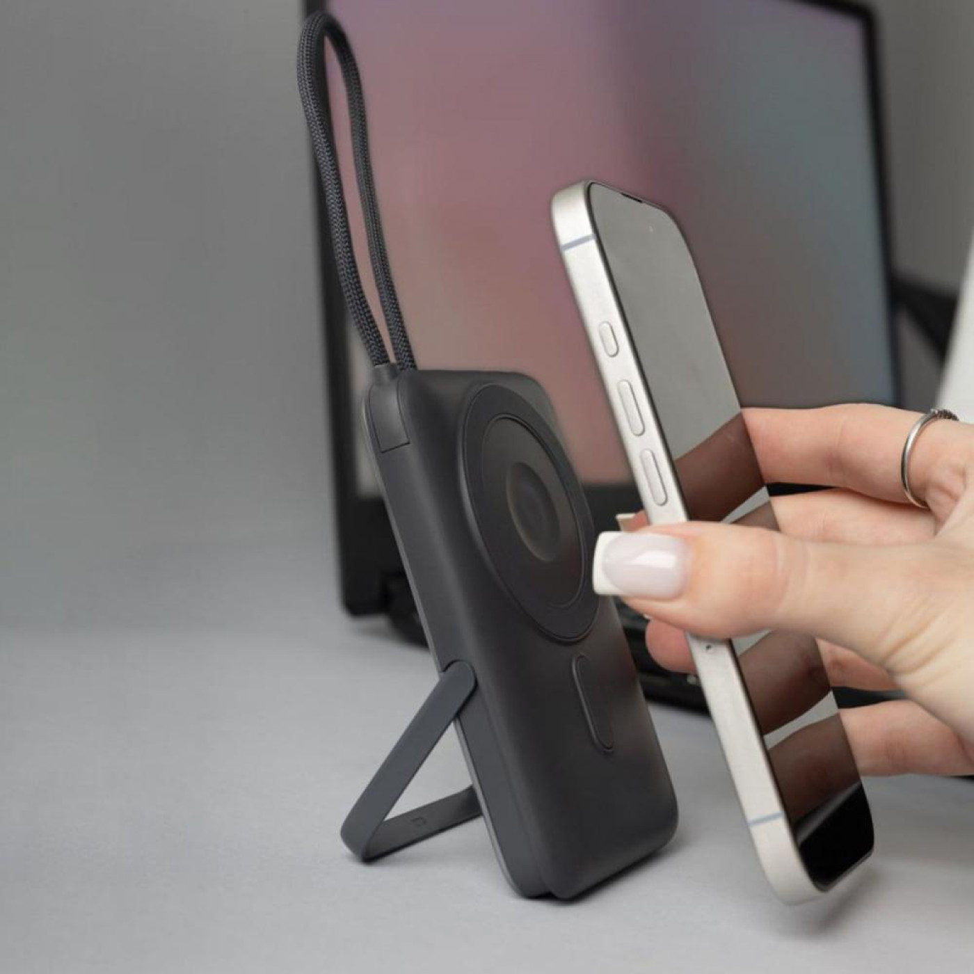 Павербанк Proove Moon Rock 2 in 1 Gray 10 000 mAh / 22.5 Вт (PBR122012105)