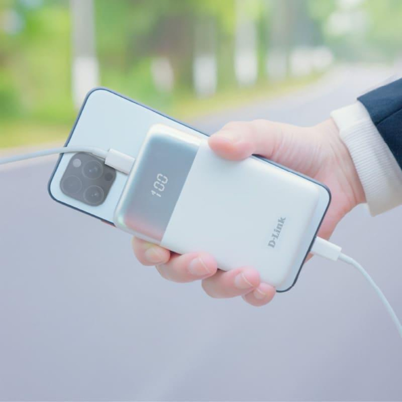 Павербанк D-Link White 10 000 mAh / 18 Вт (DPP-101)