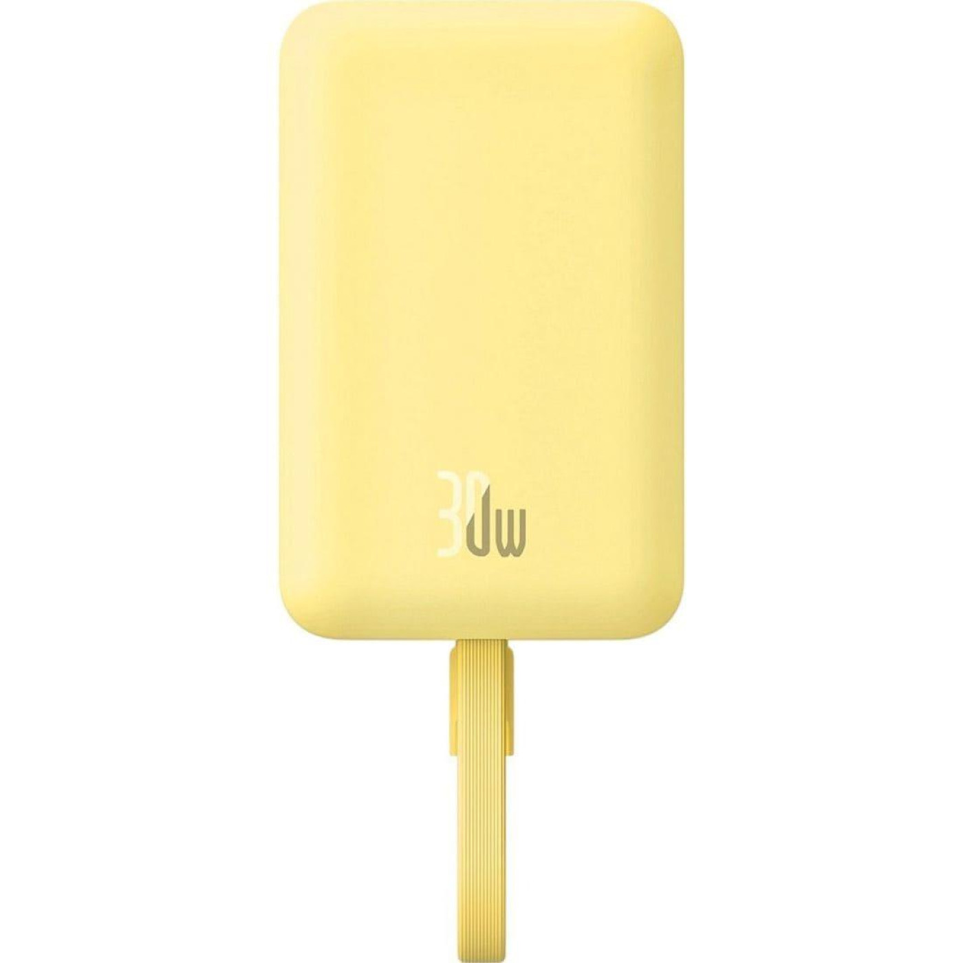 Павербанк Baseus Magnetic Mini Yellow 10 000 mAh / 30 Вт (P1002210BY23-00)