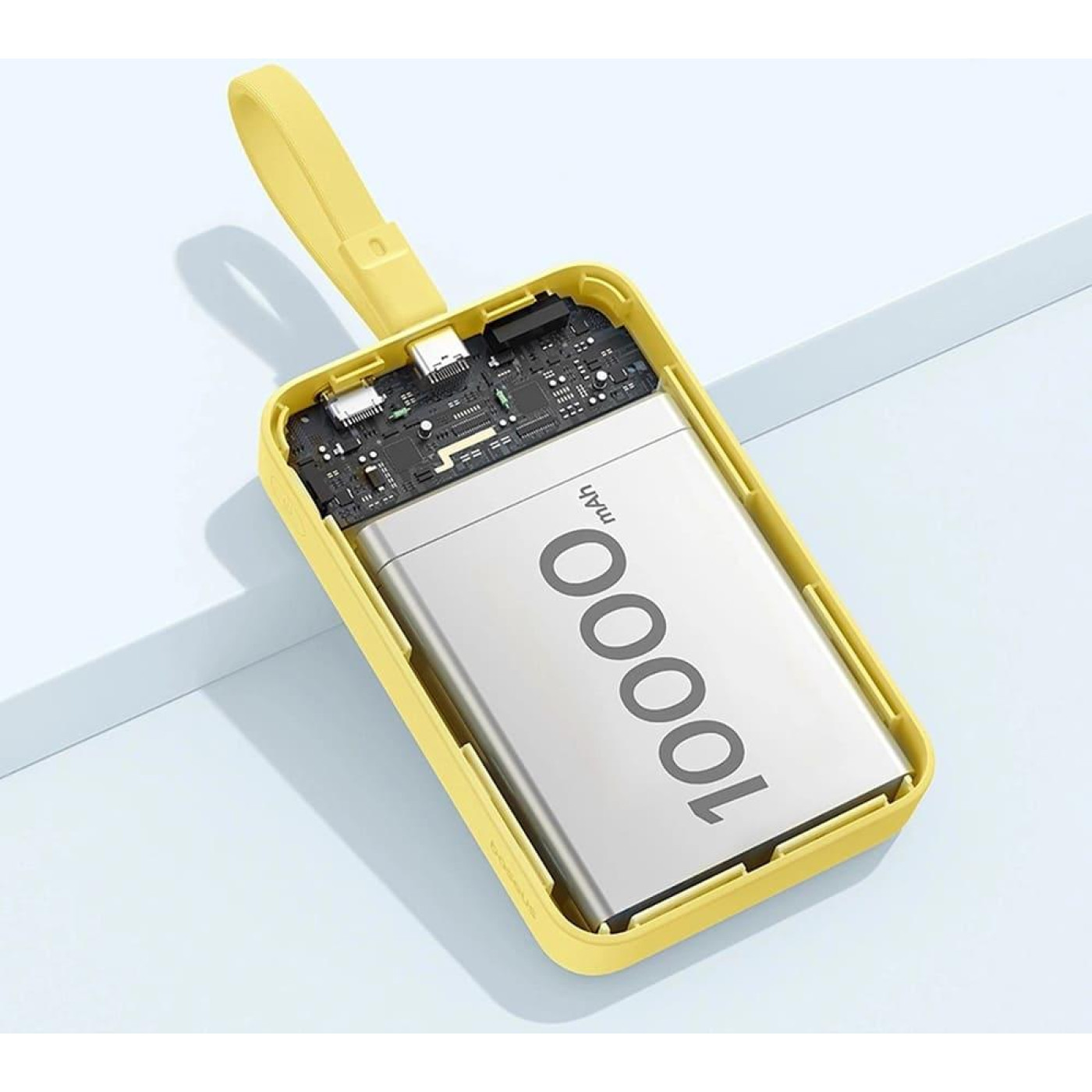 Павербанк Baseus Magnetic Mini Yellow 10 000 mAh / 30 Вт (P1002210BY23-00)
