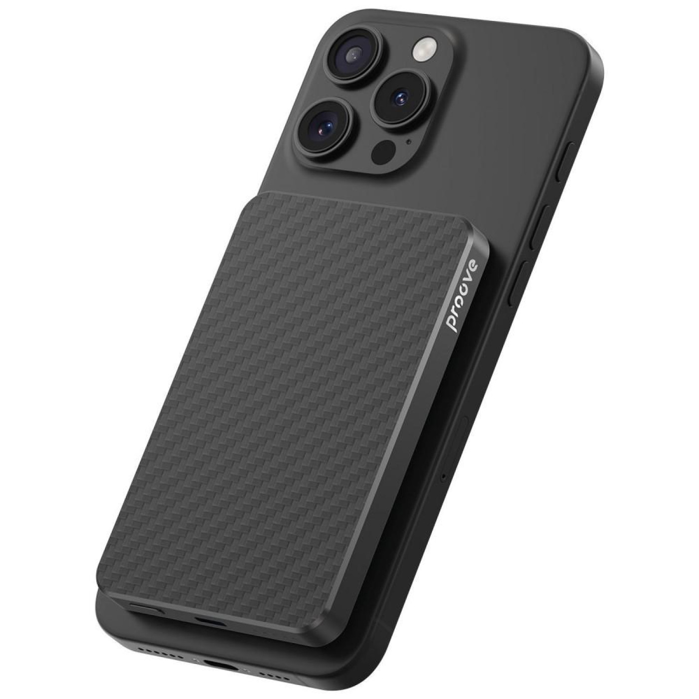 Павербанк Proove Carbon Slim Black 5 000 mAh / 20 Вт (PBCS20010001)