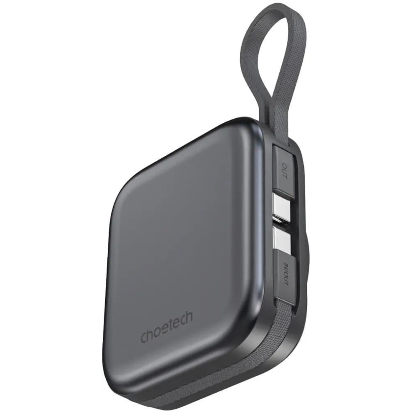 Павербанк Choetech Magnetic Wireless Black 10 000 mAh / 22.5 Вт (B697C-BKGY)