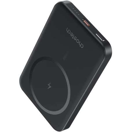 Павербанк Choetech Magnetic Wireless Black 5 000 mAh / 20 Вт (B709-CCBK)