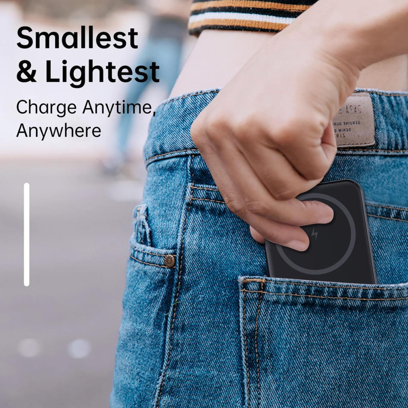Павербанк Choetech Magnetic Wireless Black 5 000 mAh / 15 Вт (B709-CCBK)
