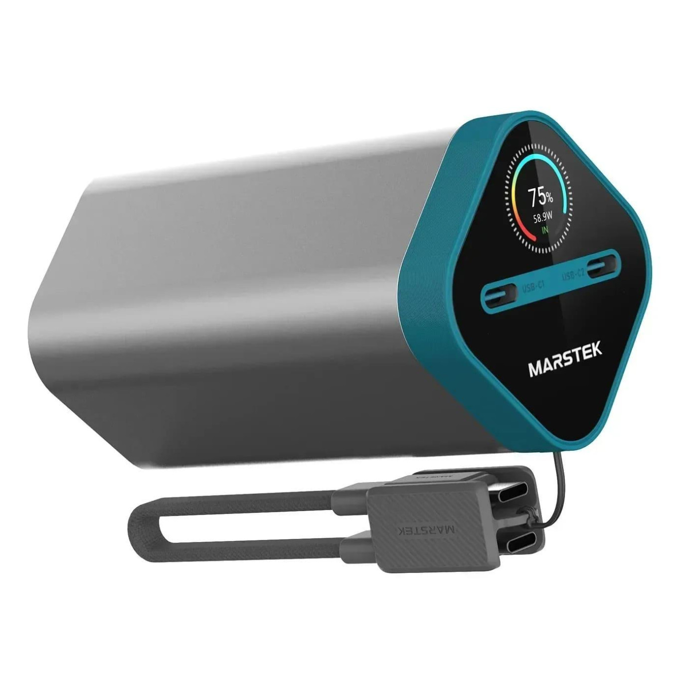 Павербанк Marstek Gray 20 000 mAh / 65 Вт (P327D)