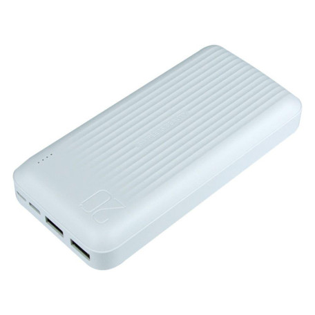 Павербанк XO White 20 000 mAh / 10 Вт (PB302.white)