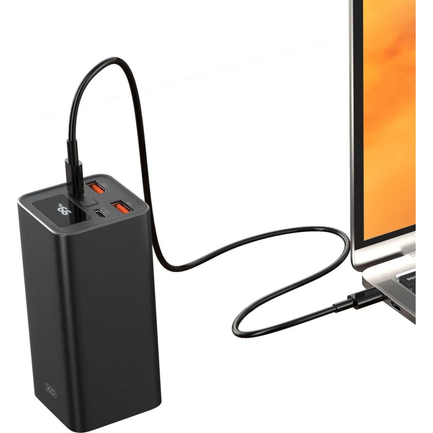 Павербанк XO Black 20 000 mAh / 65 Вт (PB97.black)