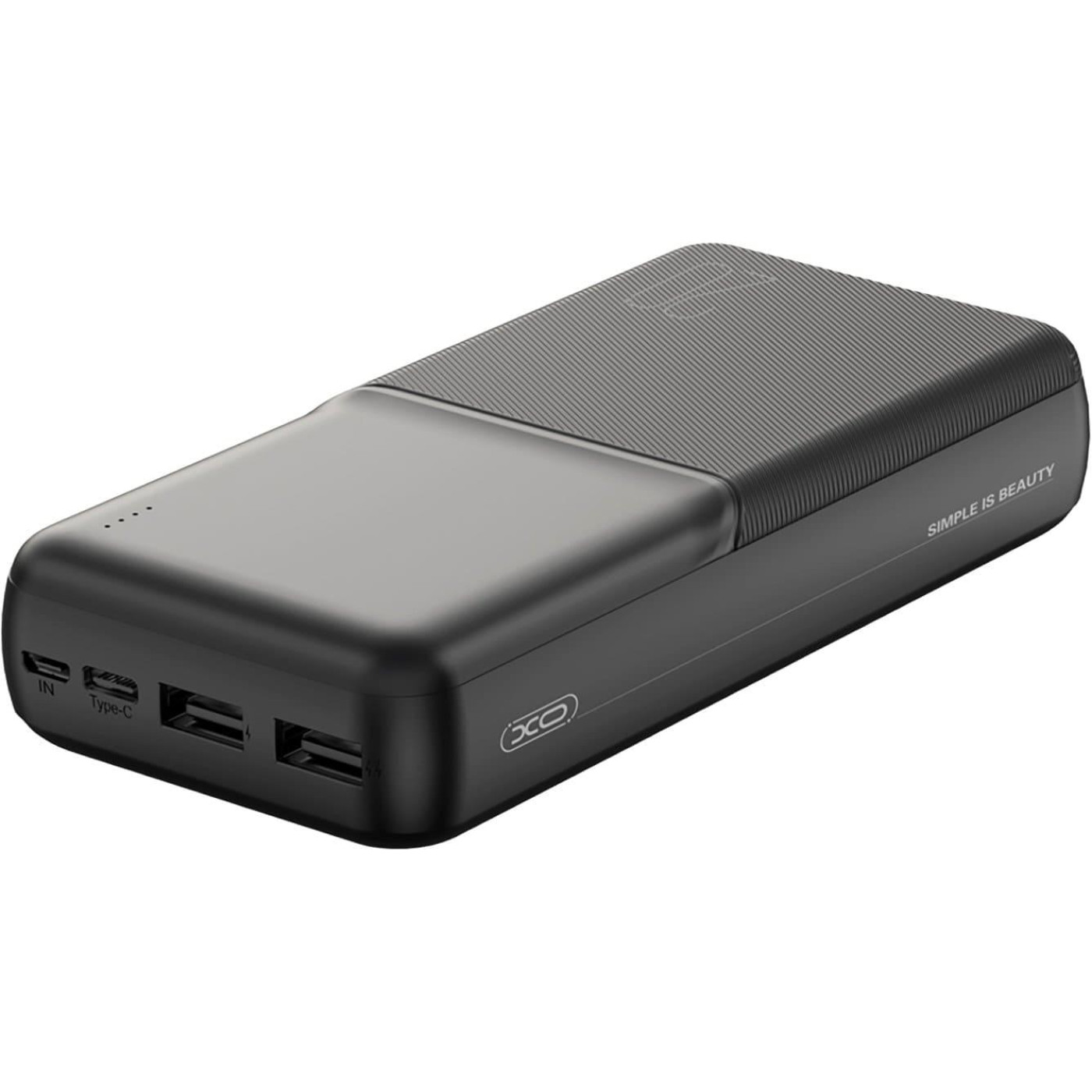 Павербанк XO Black 20 000 mAh / 10.5 Вт (PR252.black)