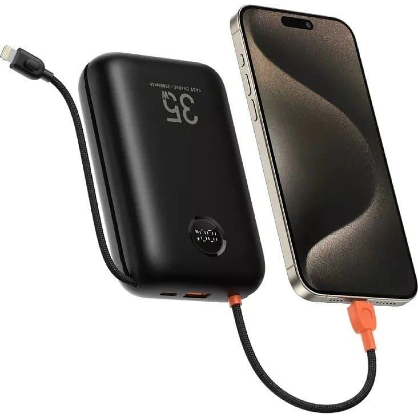 Павербанк Veger Black 30 000 mAh / 35 Вт (W3018.black)